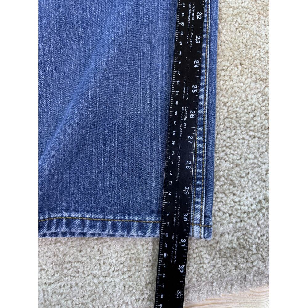 Vintage 00s Levi's 505 Blue Jeans Size 31x32 Classic Denim Y2K Western C097 - Picture 11 of 13